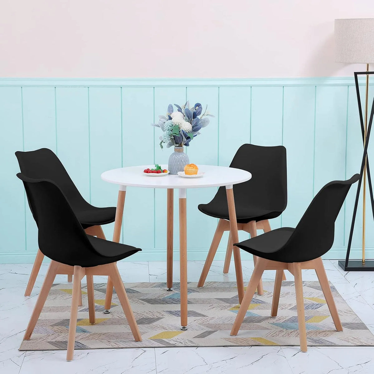 Bureau et table informatique: noir