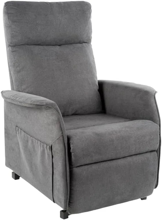 Fauteuil et chaise rembourrée releveur électrique en Tissu — revêtement en tissu, réglable, 98 cm, 110 kg, inclinable