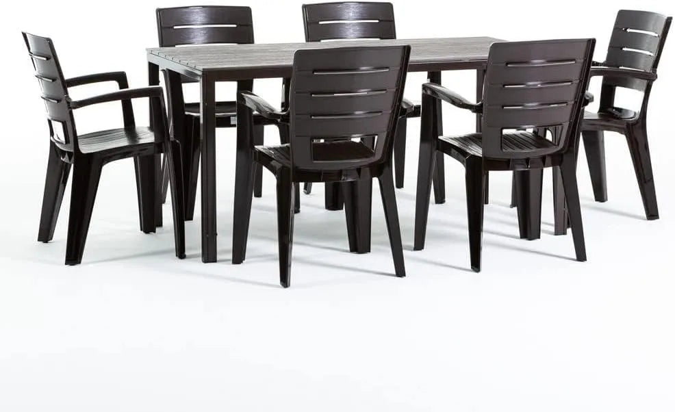 Chaise — en bois, en acier