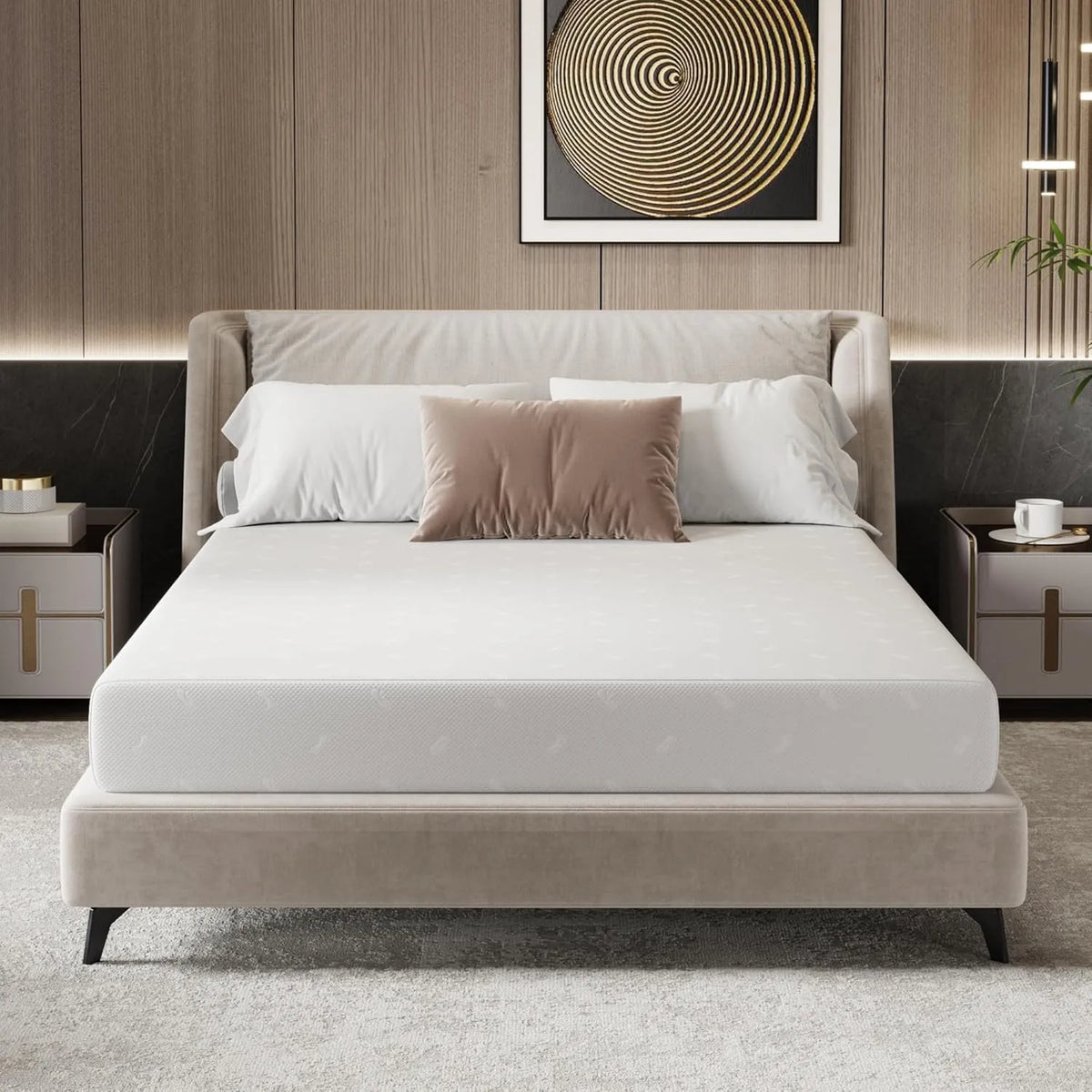 Novilla Matelas 160x200 — pour enfant, lavable, respirant, rembourrage en mousse, 160 × 200, 18 cm