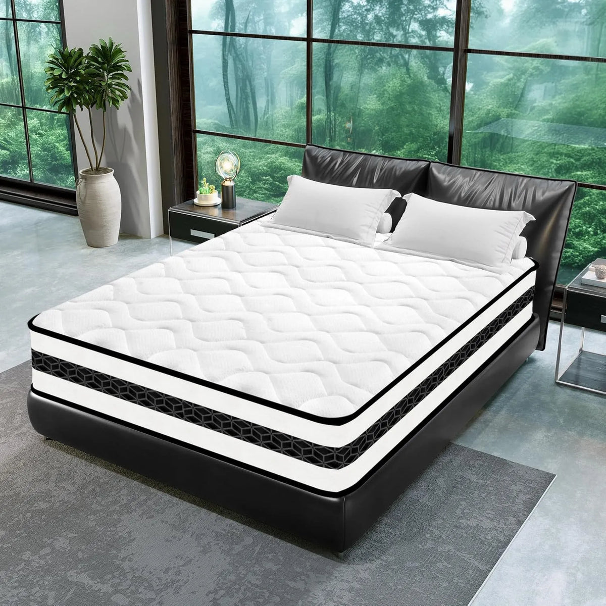 Matelas: respirant, 140 × 190 cm, 30 cm