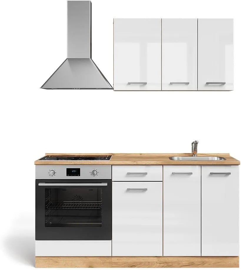 Vicco Cuisine R-Line: 160cm, blanc