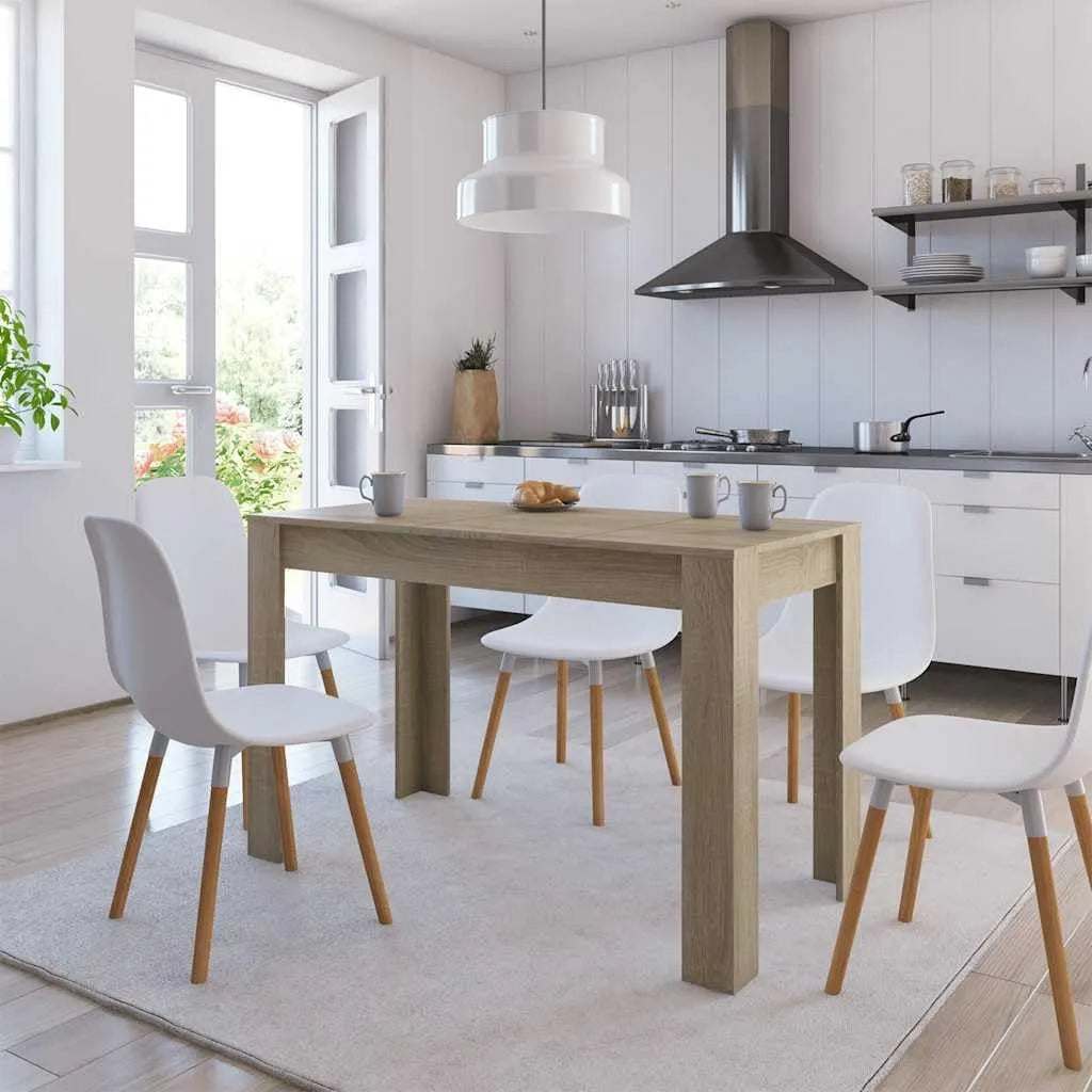 Table à manger et table de salle à manger — en bois, 120 × 60 × 76 cm