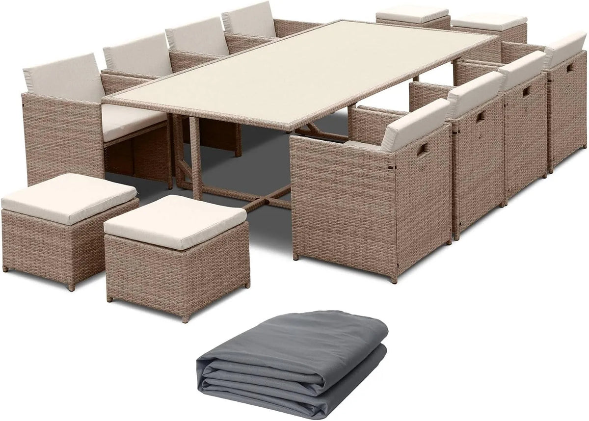 sweeek — en polyester, avec coussins, gris