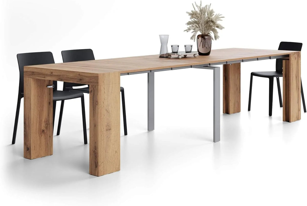 Mobili Fiver Console extensible — Evolution, en bois