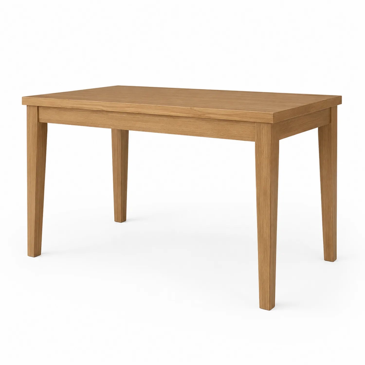 Table en bois chêne massif 150x90 cm