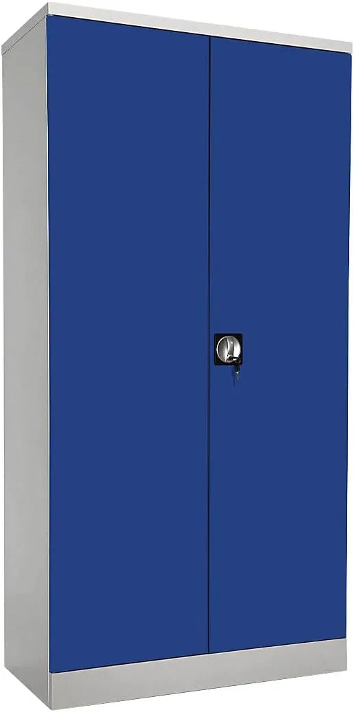 Armoire de rangement – en métal, 1830 × 915 × 421 mm, gris