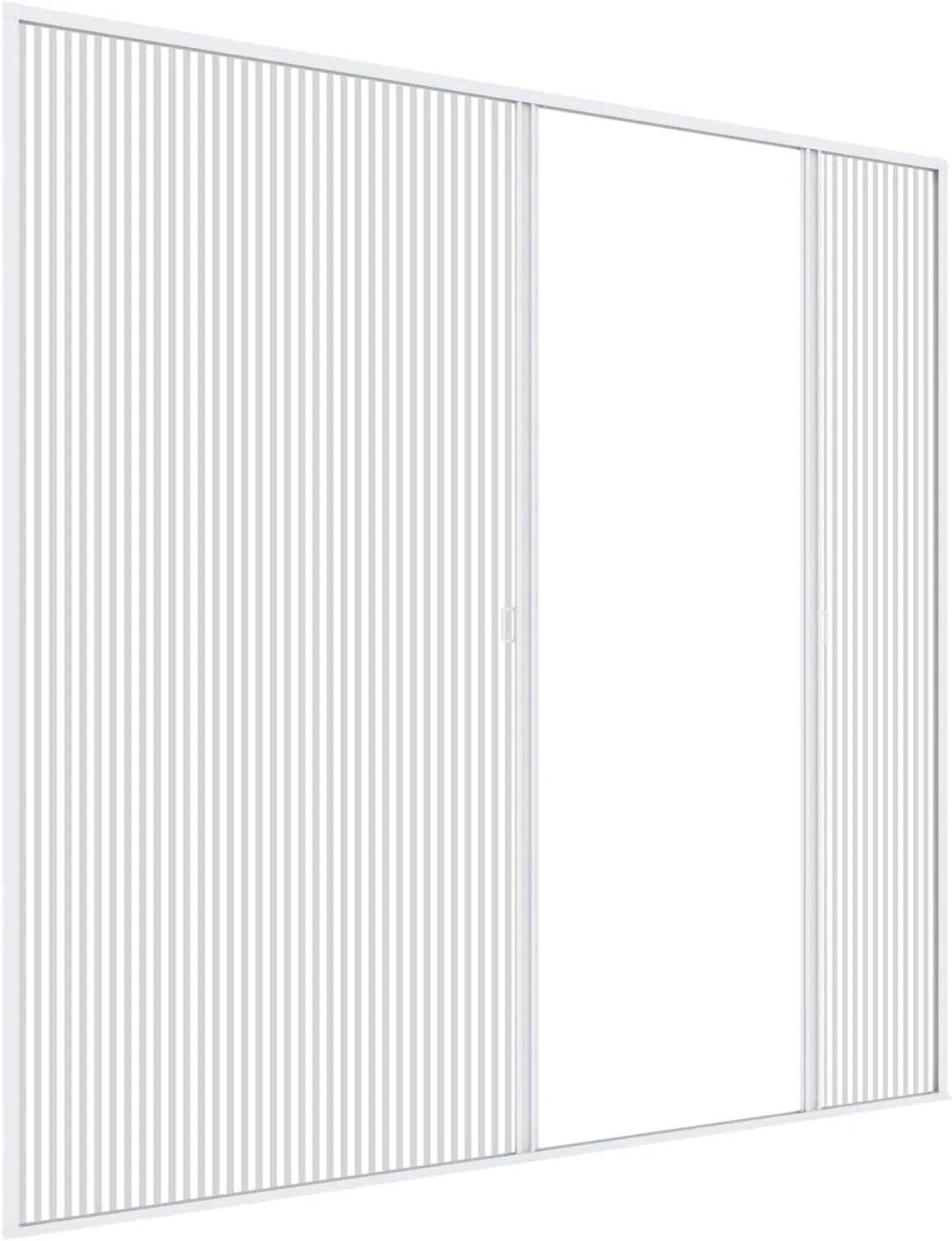 Windhager Store Plissé pourduble Porte Expert — 240 × 240 cm, blanc