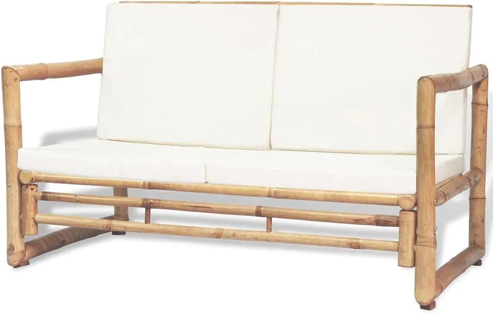 Canapé de jardin et sofa lounge extérieur — avec coussins, 2 Places