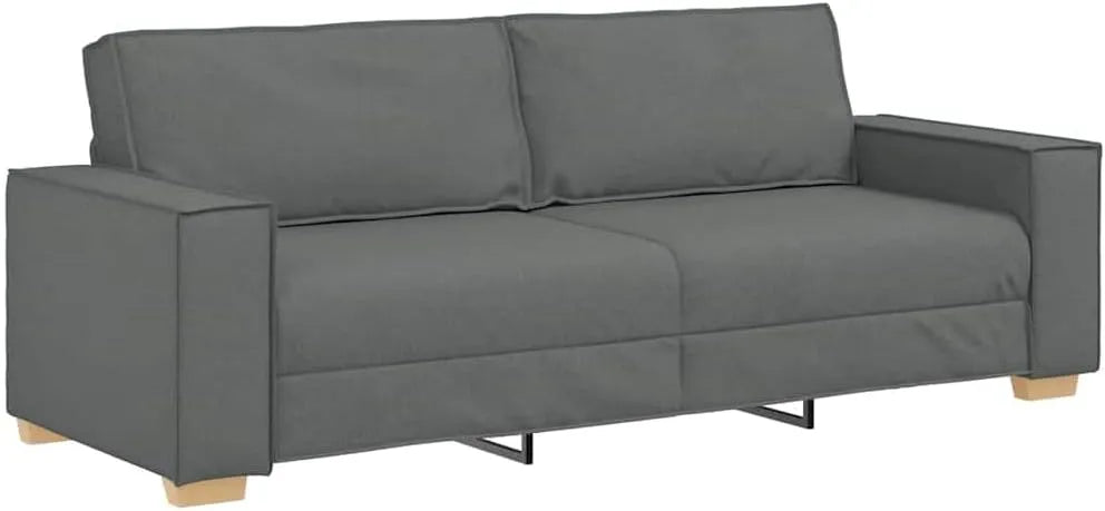 Canapé: revêtement en tissu, 3 Places, 180 cm, gris