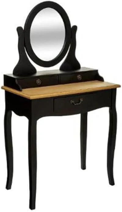 Paris Prix Atmosphera Créateur d'intérieur – avec tiroirs, 3 Tiroirs, 136cm, noir