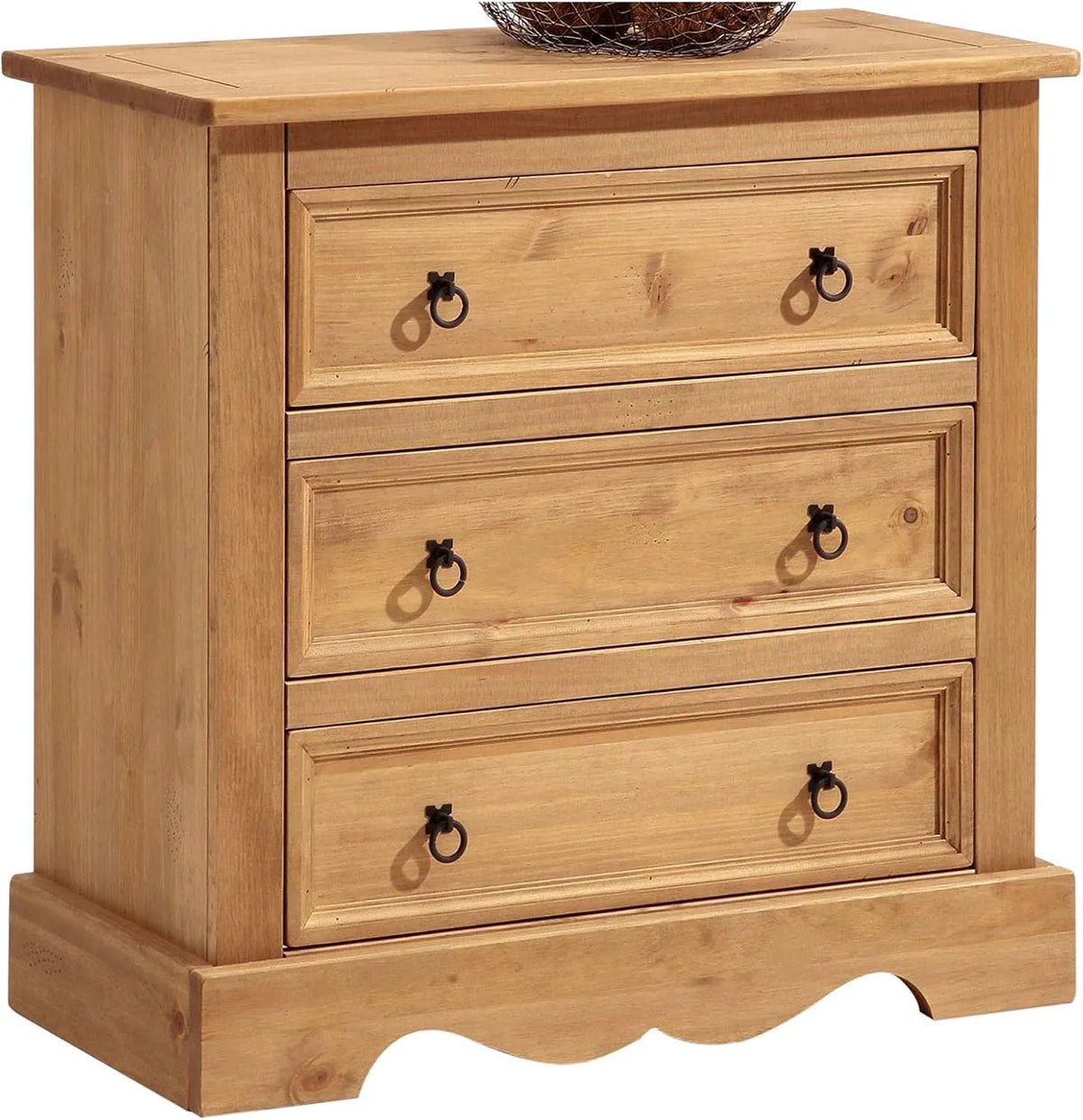 Commode Tequila Buffet et meuble de rangement bahut vaisselier en Bois Style Mexicain avec: avec tiroirs