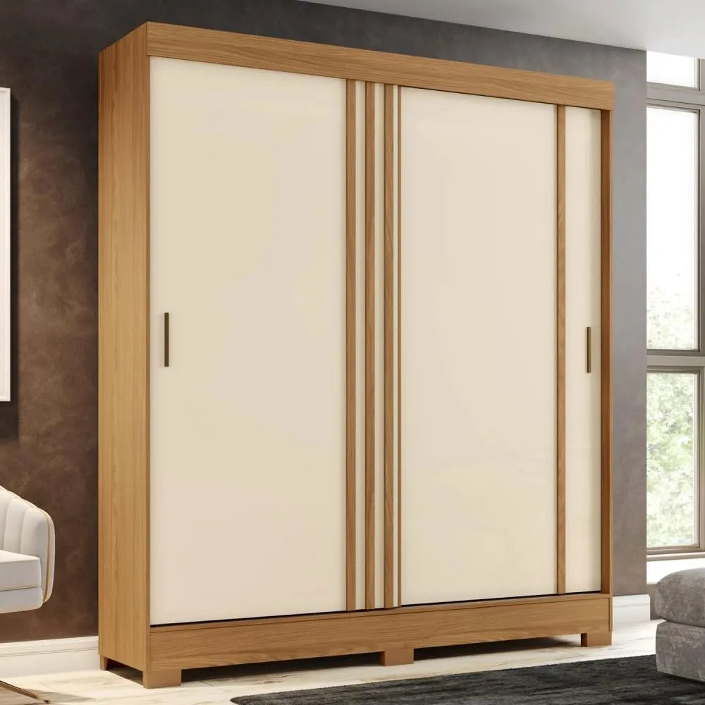Armoire-penderie et garde-robe de rangement – AUROR, gris
