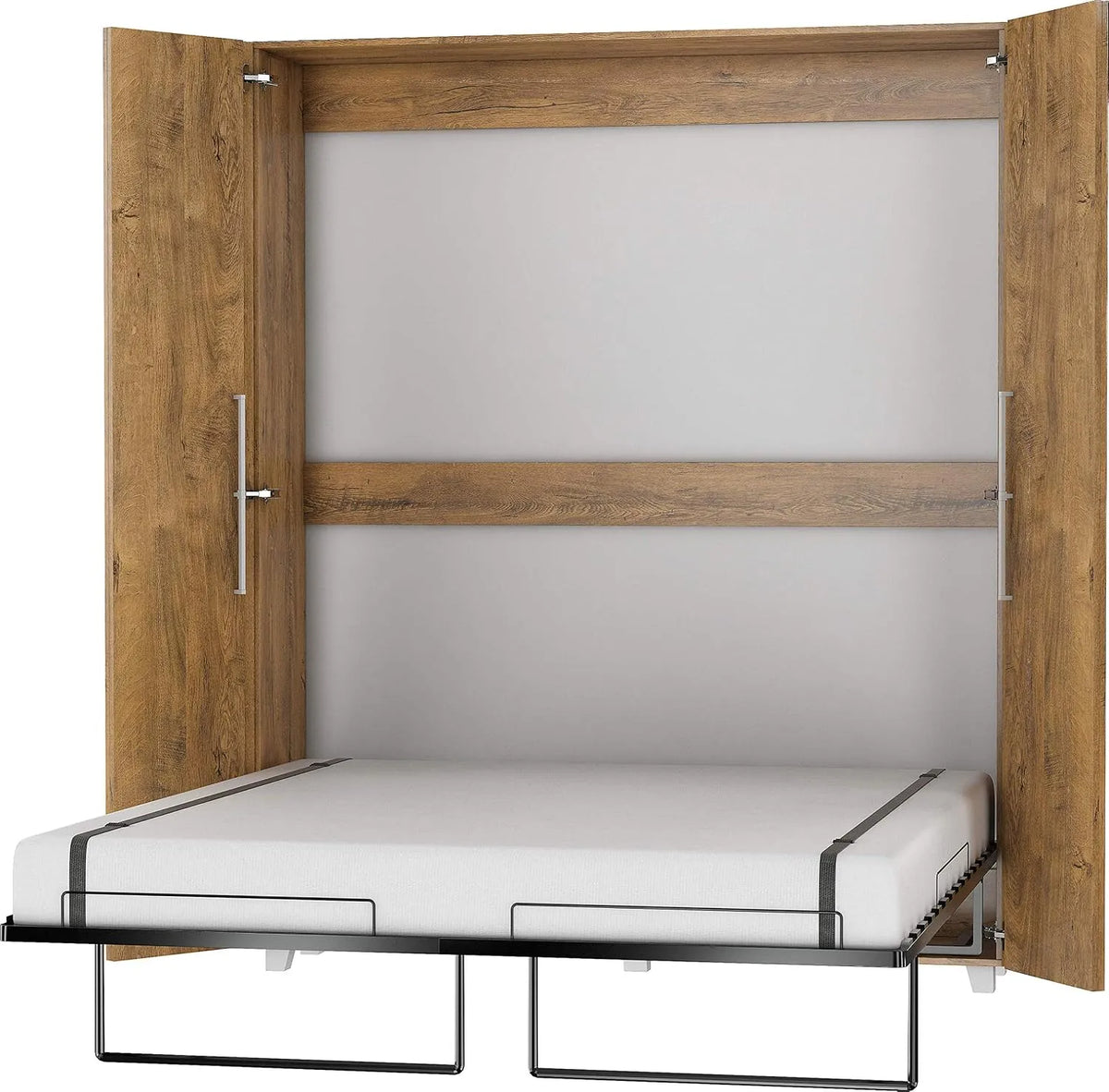 Armoire de rangement — montage mural, avec armoire, pliable, 160 × 200 cm, vert