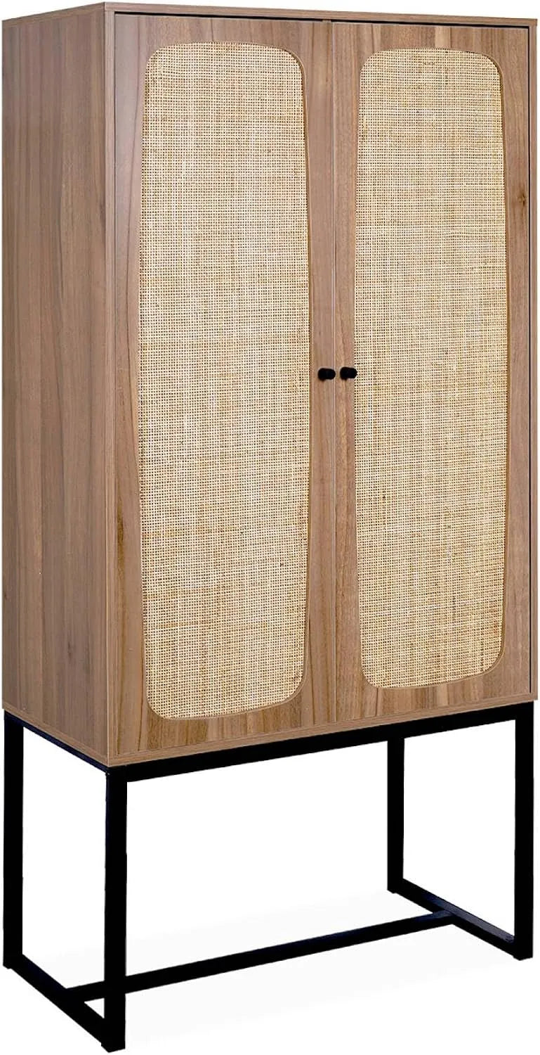 sweeek: en métal, en bois, 2 Portes, noir