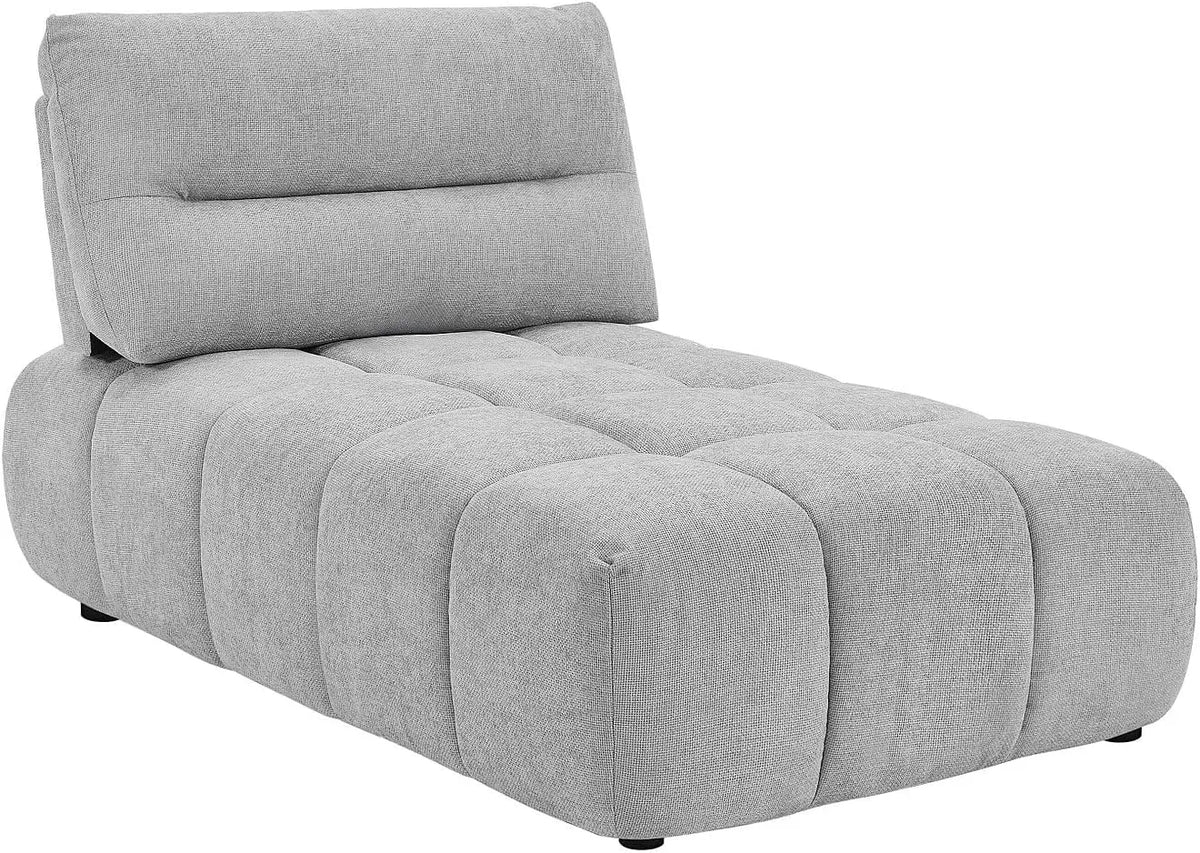 Vente-unique: APOLIU, revêtement en tissu, avec dossier, gris